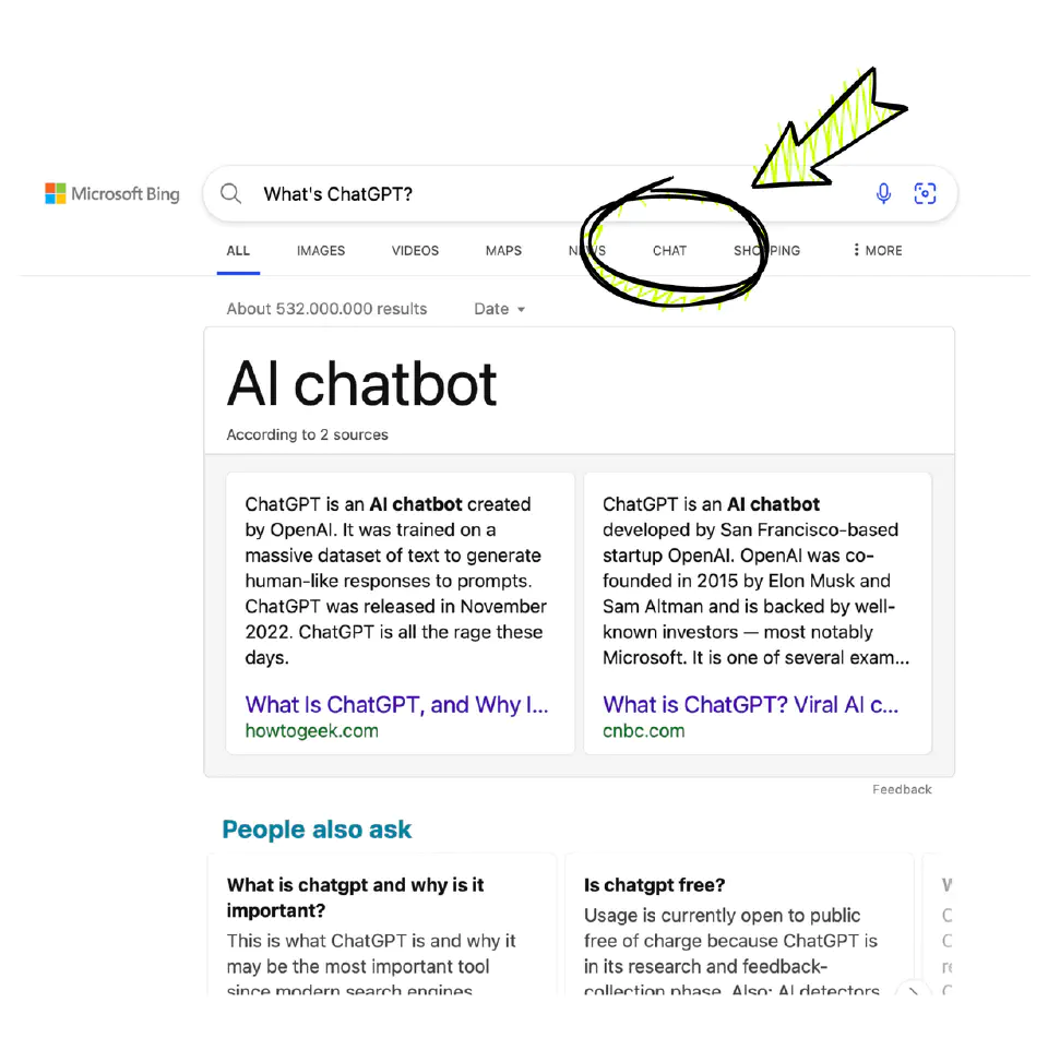 Bing ChatGPT integration